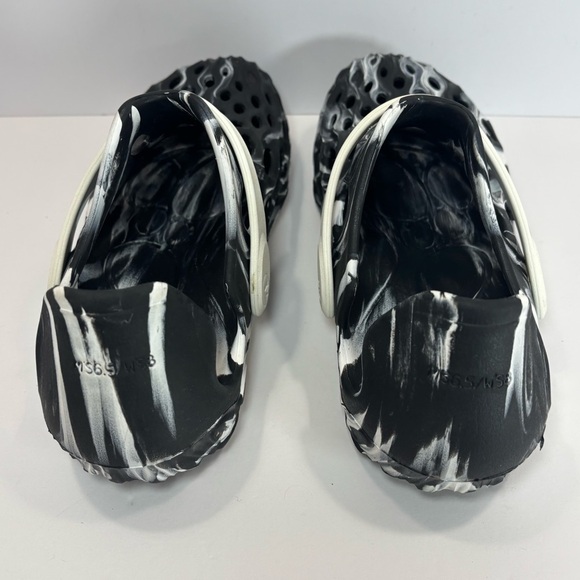 Merrell Men Sz 6.5 Hydro Moc Water Shoes Slip On Sandals Black White Swirl Camo - Picture 4 of 7